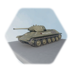 T-34 Mod. 1941 - Static model