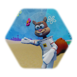 Battle For Bikini Bottom Rehydrated- Sandy hurt voice clips