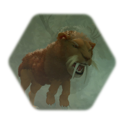 Jungle saber toothed Tiger