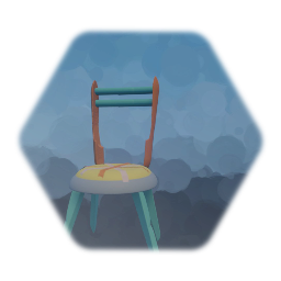 Hello Neighbor white chair Item