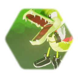 3D Vector The Crocodile Sonic VDreams Kit