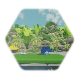 Waterfall Paradise (Smash styled battlefield)