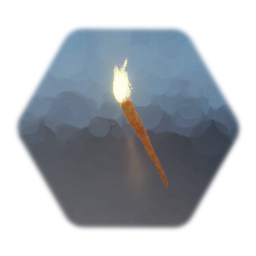 Burning Torch (flickering light)