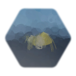 Scribble Light Yellow Plant