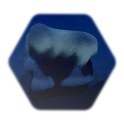 Crystalonia Stone Curved Wall B (Snow) - TCCryst0021b