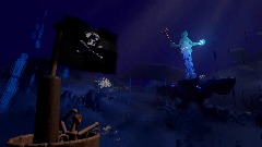 Hooky discovering Poseidon's tower