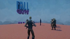 Fortinite vs fall guys