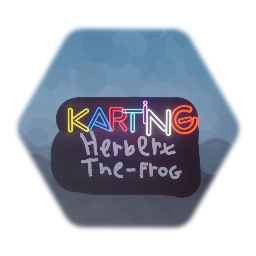 Herbert The Frog Karting Logo