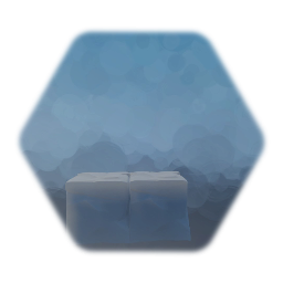 2x2 2D platformer block ( rock )