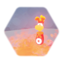 Rayman charge attack kamehameha