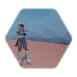 Fighting Chun-Li (2D &3D) (Ver 1)