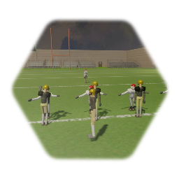 Remix of Drew Brees - football field