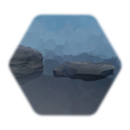 Realistic gray rocks (3 sizes)
