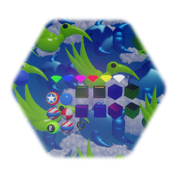 Sonic 1 Special Stage Props