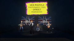 THE SEX PISTOLS - GOD SAVE THE QUEEN - KARAOKE