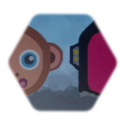 Astro Chimp and Space Helmet