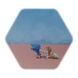 Best friends Sonic and tails