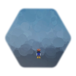 Witch productions allstars character [Jim the orange frog]