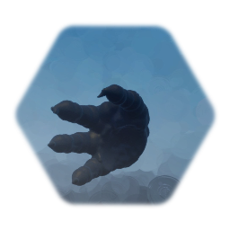 Godzilla hand