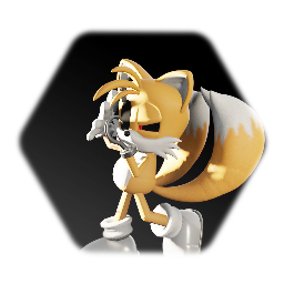 Five Nights At Sonic's 2 <clue>Withered Tails Model