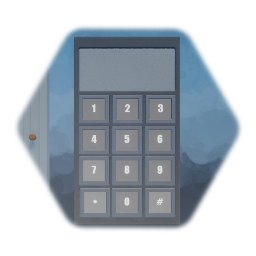 Keypad with custom code
