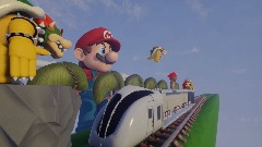 Mario train survival