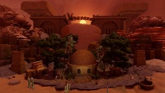 Temple in the desert.