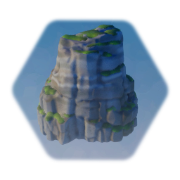 Camping - Giant Rock with Moss