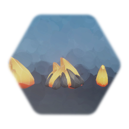 Stylized Fantasy Amber Relic