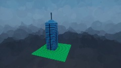 Lego skyscraper animation