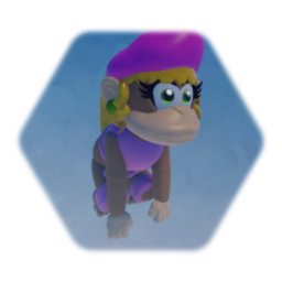 Remix of Dixie kong (puppet model)