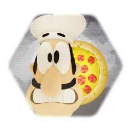 Peppino - Pizza Tower (Head Sculpt)