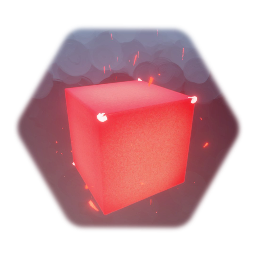 Red Hazard Cube