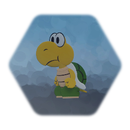 Paper Mario - Paper Koopa Troopa