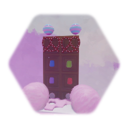 Candy throne