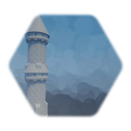 White Stone Round Tower