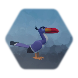 African Hornbill (Cartoon)