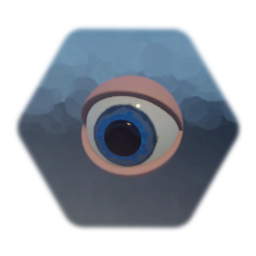 Blue eye with autofocus