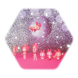 Blossom - The Powerpuffgirls! - WIP! - 7 Different Characters!