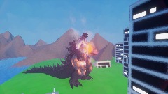 Burning Godzilla