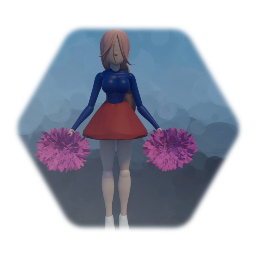Cheerleader Anime Girl