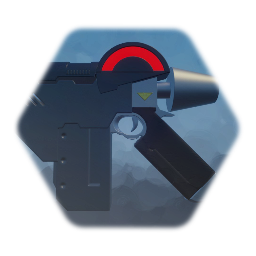 Lawgiver MkII (WIP) fires