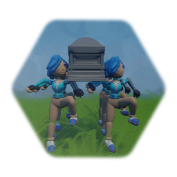 Tari doing the coffin dance