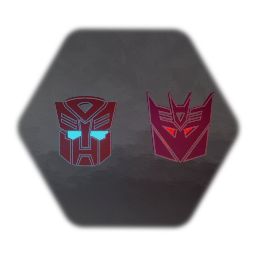 G1 Autobot/Decepticon Icons (2)