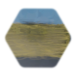 Hay wooden structure