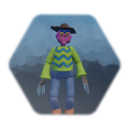 Scary Terry head and hands