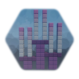 Pixel Art Alien Flora #4  (Without Parasitic Vines)