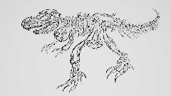 Daily Sketch - Dino Skeleton
