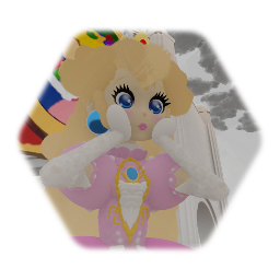 Princess Peach Anime Doll