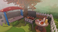 Backyard Barbecue For A Wild World